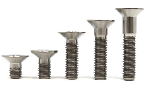 Countersunk Head Titanium Bolt