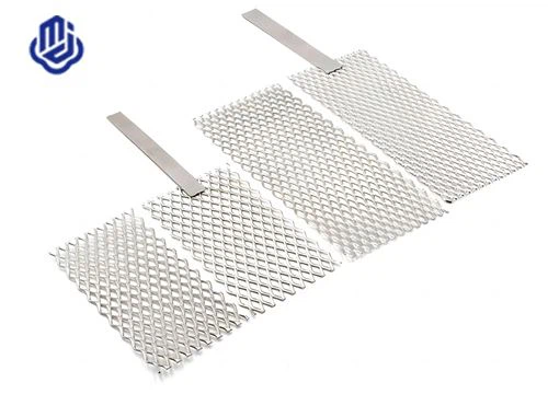 Electrod rhwyll titaniwm ar gyfer electroplatio gemwaith arian aur